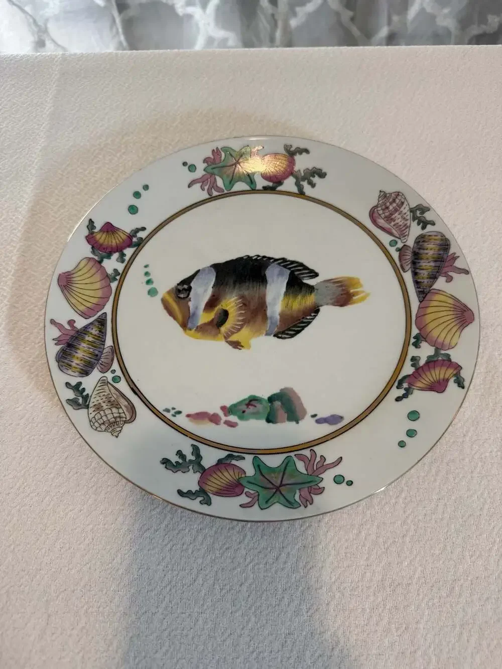 Toyo Trading Co. Inspirations by Jena Porcelain Plate